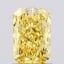 1.02 Ct. Fancy Vivid Yellow Radiant Lab Grown Diamond