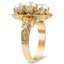 The Andrusia Ring, smalltop view on a hand