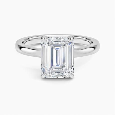 18K White Gold Alice Solitaire Ring