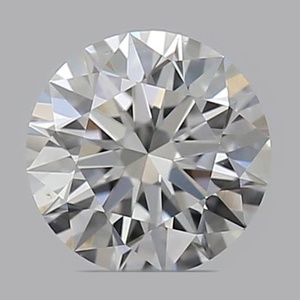Round diamond — real photo