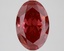 3.59 Ct. Fancy Vivid Pink Oval Lab Grown Diamond