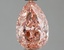 1.11 Ct. Fancy Vivid Pink Pear Lab Grown Diamond