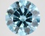 8.03 Ct. Fancy Vivid Blue Round Lab Grown Diamond