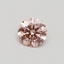 0.56 Ct. Fancy Intense Pink Round Lab Grown Diamond