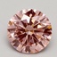 2.50 Ct. Fancy Intense Pink Round Lab Grown Diamond