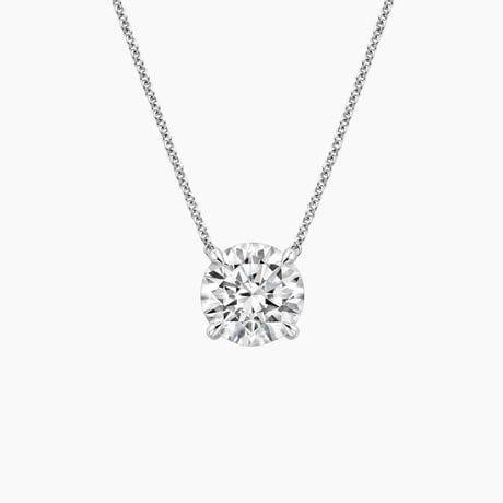 Perfect Solitaire Lab Diamond Pendant