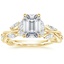 18K Yellow Gold Secret Garden Diamond Ring (1/2 ct. tw.), smalltop view