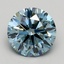 2.50 Ct. Fancy Intense Blue Round Lab Grown Diamond