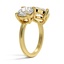 Open Toi et Moi Diamond Ring, smallside view