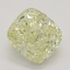 1.01 Ct. Fancy Light Yellow Cushion Diamond