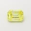 0.50 Ct. Fancy Intense  Yellow Emerald Lab Grown Diamond