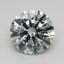 0.90 Ct. Fancy Green Round Lab Grown Diamond