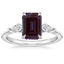 Platinum Luxe Cometa Three Stone Diamond Ring (1/3 ct. tw.), smalltop view