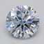 1.03 Ct. Fancy  Blue Round Lab Grown Diamond