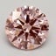 2.53 Ct. Fancy Intense Pink Round Lab Grown Diamond