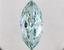 16.86 Ct. Fancy Intense Bluish Green Marquise Lab Grown Diamond