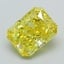 2.09 Ct. Fancy Vivid Yellow Radiant Lab Grown Diamond
