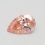 0.53 Ct. Fancy Intense Pink Pear Lab Grown Diamond