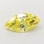 2.90 Ct. Fancy Intense Yellow Marquise Lab Grown Diamond