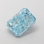 1.75 Ct. Fancy Vivid  Blue Radiant Lab Grown Diamond