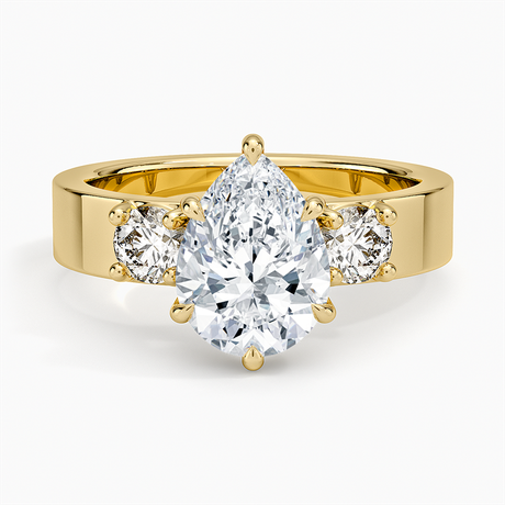 Peyton Three Stone Diamond Ring