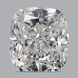 Cushion diamond — real photo
