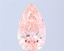 6.04 Ct. Fancy Intense Pink Pear Lab Grown Diamond