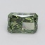 2.08 Ct. Fancy Vivid Green Radiant Lab Grown Diamond