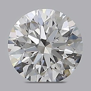Round diamond — real photo