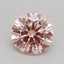 1.53 Ct. Fancy Intense Pink Round Lab Grown Diamond