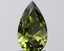 2.08 Ct. Fancy Vivid Green Pear Lab Grown Diamond
