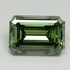 3.02 Ct. Fancy Vivid Pacific Green Emerald Lab Grown Diamond