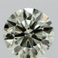 2.02 Ct. Fancy Vivid Green Round Lab Grown Diamond