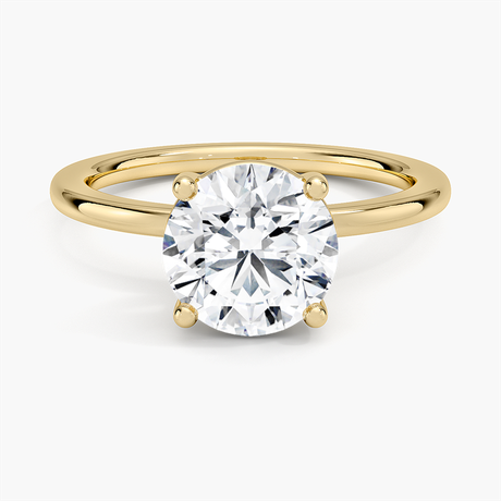 Flush Fit Solitaire Ring- Brilliant Earth