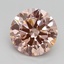 2.55 Ct. Fancy Intense Pink Round Lab Grown Diamond
