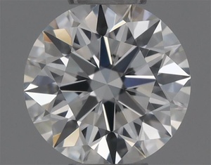 Round diamond — real photo