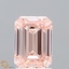 2.26 Ct. Fancy Intense  Pink Emerald Lab Grown Diamond