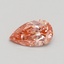 0.80 Ct. Fancy Intense Pink Pear Lab Grown Diamond