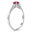 The Bellesteros Ring, smalltop view on a hand