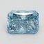 1.95 Ct. Fancy Vivid Blue Radiant Lab Grown Diamond