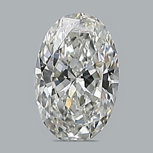 Oval diamond — real photo