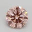 2.50 Ct. Fancy Intense Pink Round Lab Grown Diamond