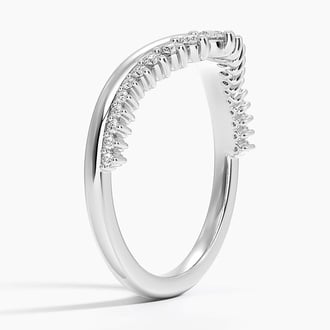 Serafina Contour Diamond Ring (1/4 ct. tw.) in Platinum