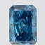 2.07 Ct. Fancy Vivid  Blue Radiant Lab Grown Diamond