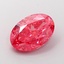 4.03 Ct. Fancy Vivid Pink Oval Lab Grown Diamond