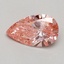 0.50 Ct. Fancy Vivid Pink Pear Lab Grown Diamond