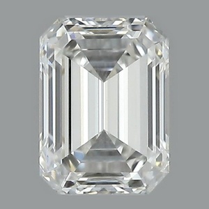 Emerald diamond — real photo