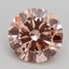 2.50 Ct. Fancy Intense Pink Round Lab Grown Diamond