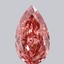 2.07 Ct. Fancy Vivid Pink Pear Lab Grown Diamond