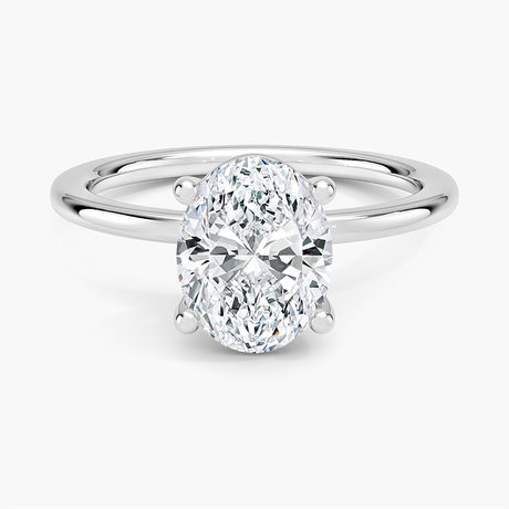 Platinum Perfect Fit 1.4mm Solitaire Ring